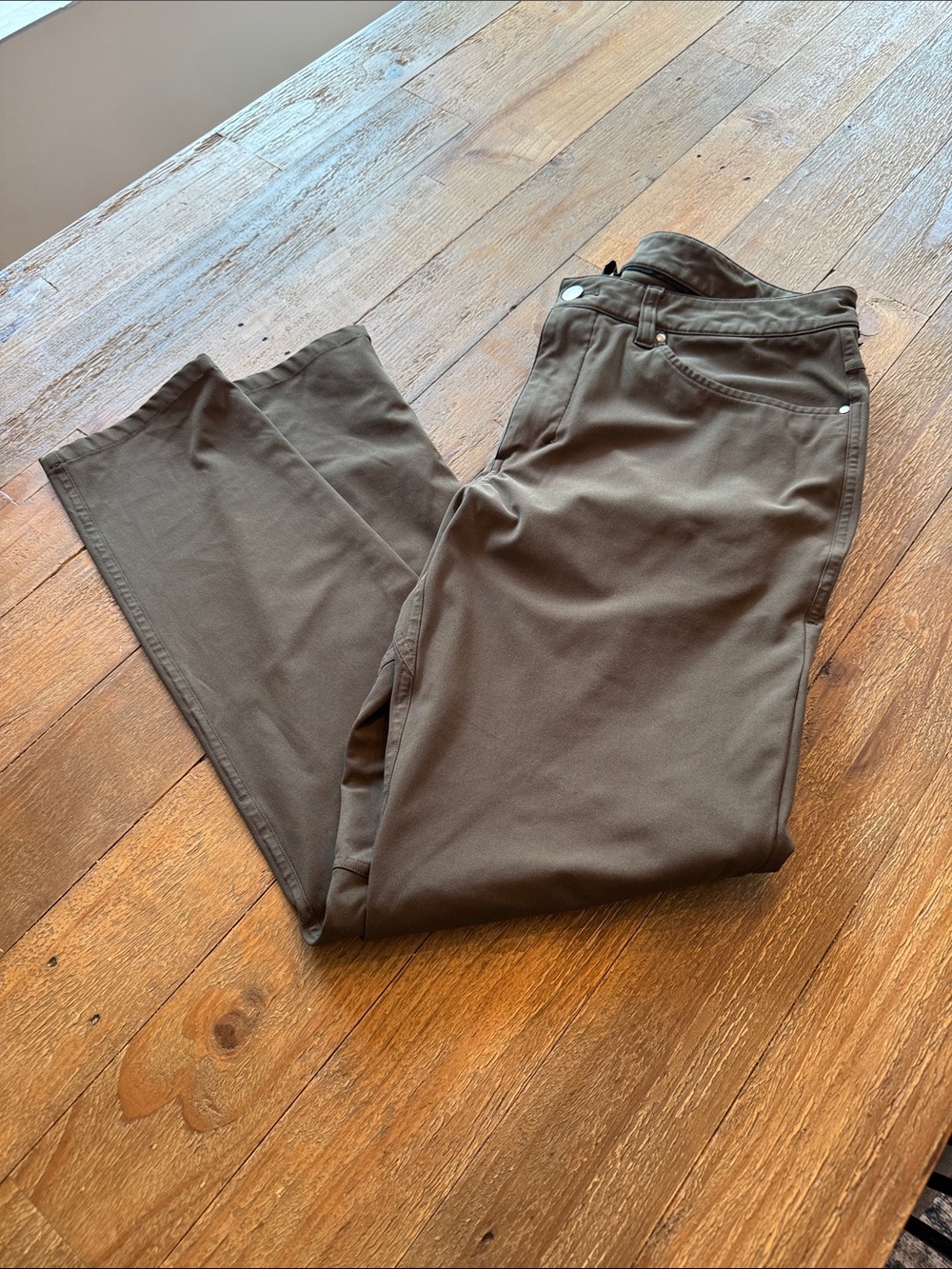 lululemon athletica Men's ABC Slim Fit Pants - 32x32 - Dark Olive